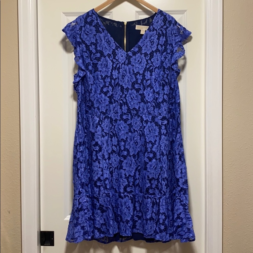 BNWT Michael Kors Plus Lace Mini Dress